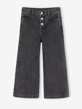 -Wide-leg jeans for girls