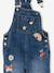 Wide-Leg Denim Dungarees for Girls black denim+denim grey+medium blue+stone - vertbaudet enfant 