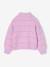 Loose-fit jumper for girls violet - vertbaudet enfant 