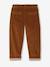 Wide-leg corduroy trousers for boys cappuccino+lichen - vertbaudet enfant 