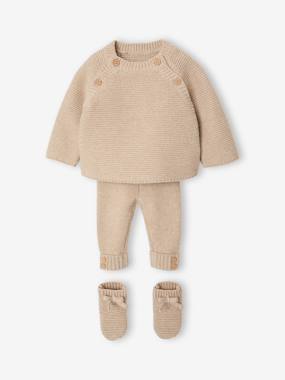 -3-piece knitwear set for newborn