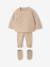 Ensemble 3 pièces naissance mixte beige chiné - vertbaudet enfant 