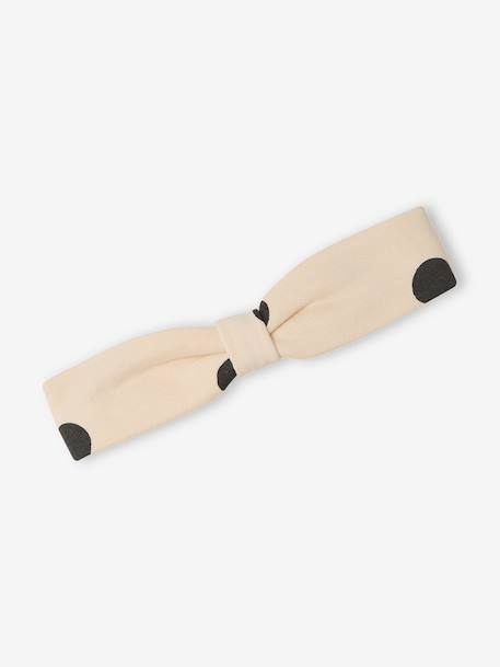 Sweatshirt + Leggings + Headband Ensemble for Baby Girls anthracite+navy blue+sand beige - vertbaudet enfant 