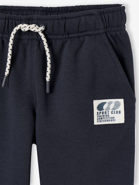 Jogging trousers for boys bordeaux red+slate grey - vertbaudet enfant 