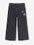 Jean large fille denim noir - vertbaudet enfant 