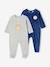 Pack of 2 Winnie sleepsuits marl grey - vertbaudet enfant 