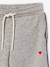 Zip-up sweatshirt tracksuit set for girls marl grey - vertbaudet enfant 