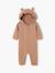 Combinaison bébé à capuche manches longues beige - vertbaudet enfant 