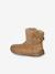 Baby first walking leather boots brown - vertbaudet enfant 