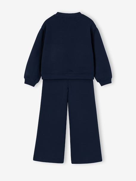 Sports outfit set for girls navy blue - vertbaudet enfant 