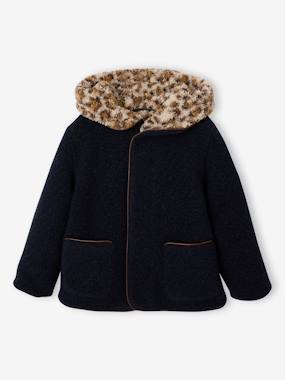 Manteau fille à capuche - vertbaudet enfant -Manteau fille à capuche