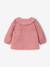 Printed velvet baby blouse rose+vanilla - vertbaudet enfant 