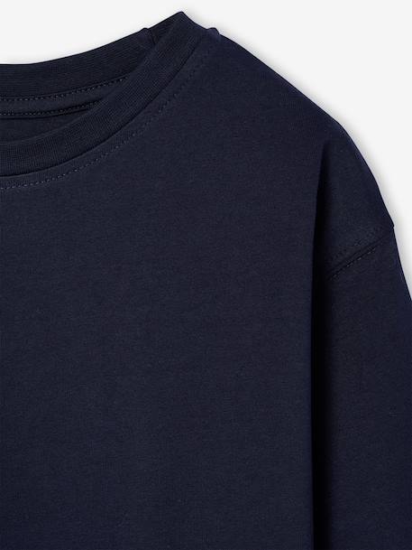 Pack of 3 long-sleeved T-shirts for boys green+royal blue - vertbaudet enfant 