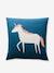 Duvet Cover + Pillowcase Set for Children, Forêt Enchantée Theme Blue - vertbaudet enfant 