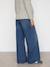 Wide-leg maternity jeans stone - vertbaudet enfant 