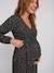 Maternity dress with long sleeves black - vertbaudet enfant 