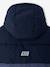 Hooded puffer jacket for boys blue+rust - vertbaudet enfant 