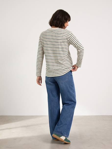 Jean large de grossesse stone - vertbaudet enfant 