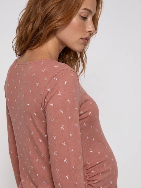 Pyjama grossesse 2 pièces bois de rose - vertbaudet enfant 