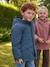 3-in-1 parka with removable inner jacket for boys pecan nut+slate blue - vertbaudet enfant 