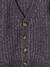 V-neck cardigan for boys slate grey - vertbaudet enfant 