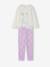 Pyjama La Reine des Neiges lilas poudré - vertbaudet enfant 