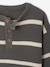 Pull bébé manches longues vert de gris - vertbaudet enfant 