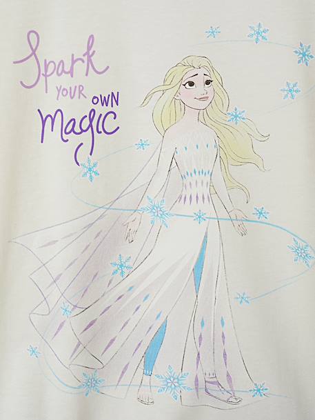 Pyjama La Reine des Neiges lilas poudré - vertbaudet enfant 