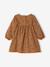 Long-sleeved dress for baby girls blue+hazel - vertbaudet enfant 