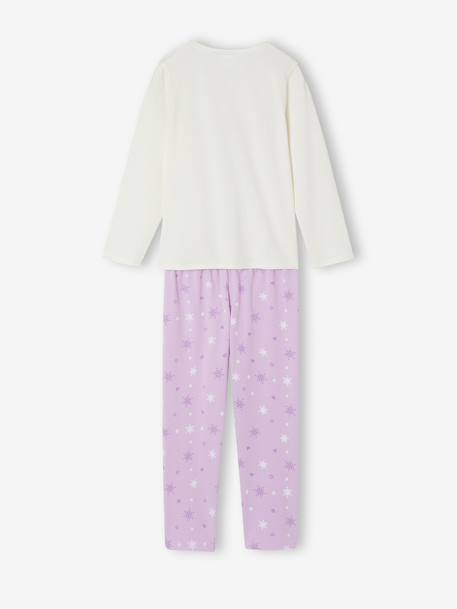 Pyjama La Reine des Neiges lilas poudré - vertbaudet enfant 