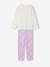 Pyjama La Reine des Neiges lilas poudré - vertbaudet enfant 