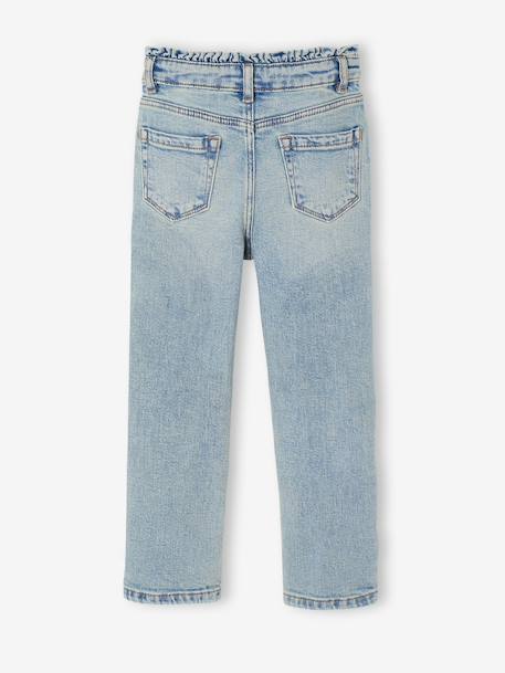 Jean slim morphologie fin bleu clair+bleu moyen - vertbaudet enfant 