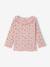 T-shirt for babies printed with little hearts old rose+vanilla - vertbaudet enfant 