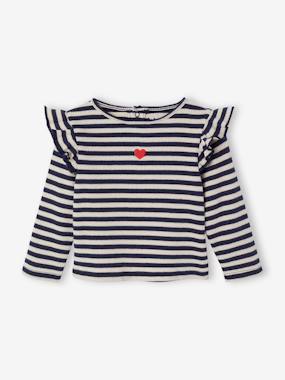 -T-shirt manches longues bébé fille