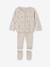 Ensemble 3 pièces bébé fille beige chiné - vertbaudet enfant 
