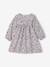 Robe bébé fille manches longues bleu+noisette - vertbaudet enfant 