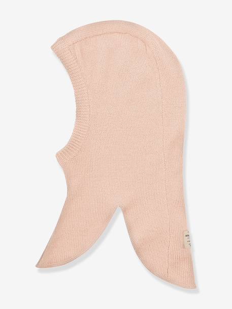 Lightweight merino wool balaclava MATKEA MINI A TURE for kids navy blue+old rose+slate grey+violet - vertbaudet enfant 