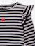 T-shirt manches longues bébé fille rose+vanille - vertbaudet enfant 