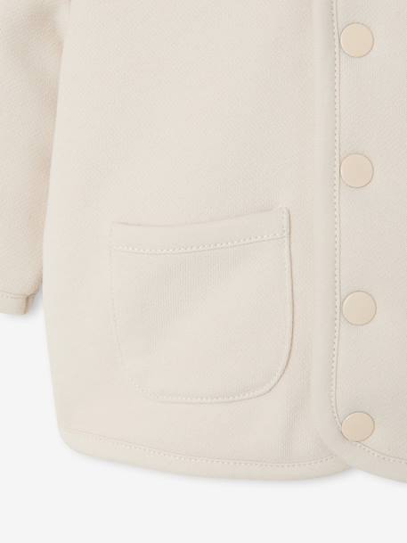 Hooded cardigan for newborns vanilla - vertbaudet enfant 