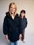 Lined parka for girls black - vertbaudet enfant 