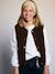 Sleeveless jacket black+chocolate+sandy beige - vertbaudet enfant 