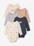 Pack of 5 long-sleeved bodysuits for baby cappuccino - vertbaudet enfant 