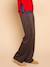 Maternity wide-leg trousers chocolate - vertbaudet enfant 