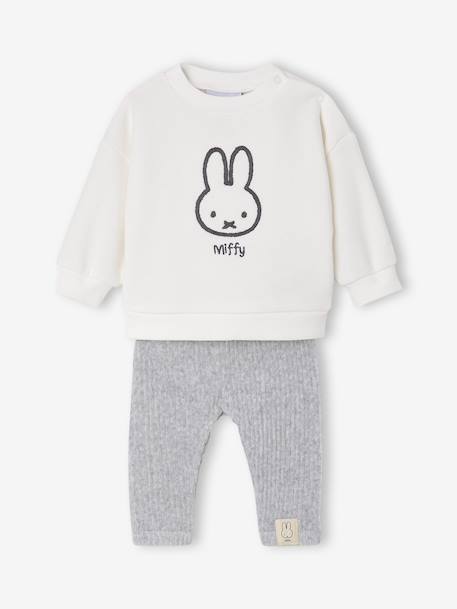 Miffy baby set marl grey - vertbaudet enfant 