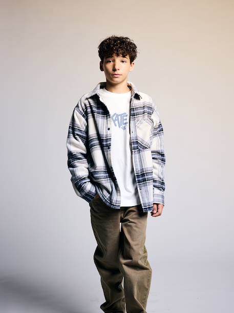 Lined shirt for boys hazel - vertbaudet enfant 