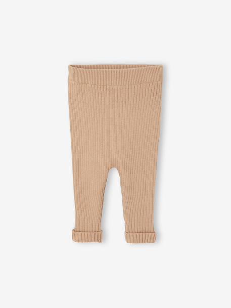 Ensemble naissance pull et pantalon beige - vertbaudet enfant 