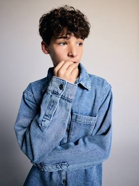 -Denim shirt for boys