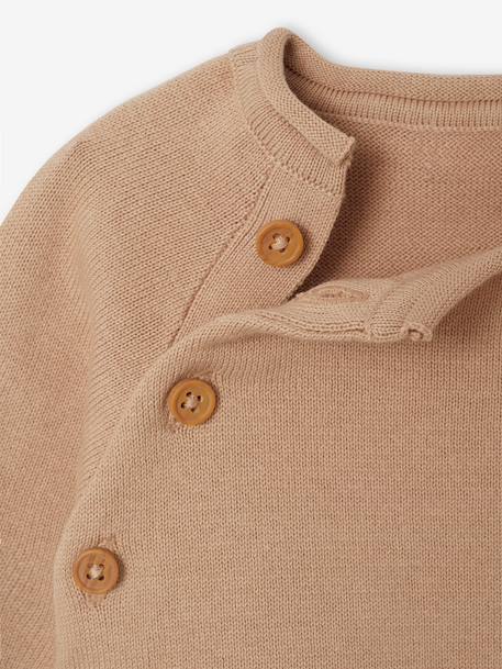 Newborn jumper and trousers set beige - vertbaudet enfant 
