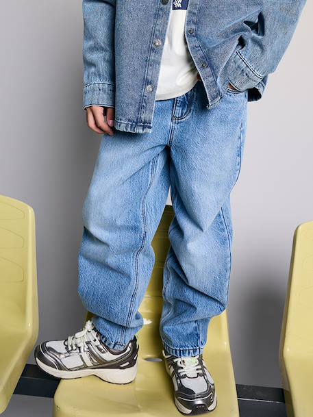 Balloon jeans for boys stone - vertbaudet enfant 