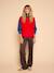 Maternity wide-leg trousers chocolate - vertbaudet enfant 